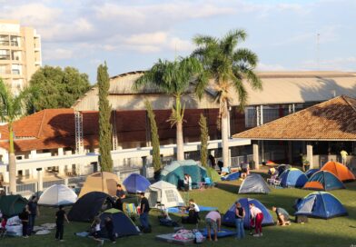 Pais e filhos vivem momentos únicos no 4º AcamPai do Colégio Salesiano