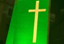 Campanário do Colégio Salesiano se ilumina de verde e amplia campanha pela segurança no trabalho em Araçatuba
