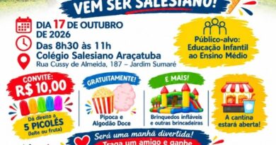 Colégio Salesiano promove Festa do Sorvete para integrar famílias e comunidade em Araçatuba